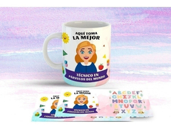 Plantillas Sublimación Tazas - Técnico Párvulos | Educadoras