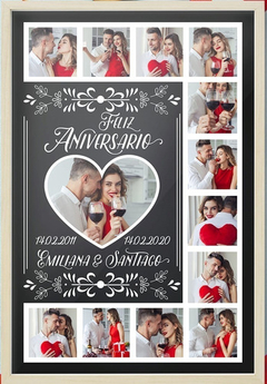 Imagen de Kit Imprimible Cuadros Día Del Amor Vol.3 | Editable Psd