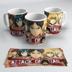 23 Plantillas Sublimación Tazas Anime