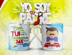 Plantillas Sublimación Tazas Día Del Padre / Yo Soy Tu Padre - tienda online
