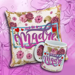 Plantillas Sublimación Cojines + Tazas Día De La Madre Vol.8 en internet