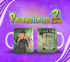 Plantillas Sublimar Tazas - Profesiones El Mejor Vol.2 en internet