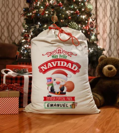 Plantillas Sublimación Morrales Saquitos - Flork Navidad en internet