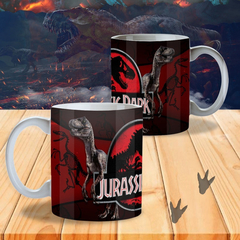 Plantillas Sublimación Tazas - Jurassic Park - comprar online