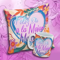 Plantillas Sublimación Cojines + Tazas Día De La Madre Vol.8 - tienda online