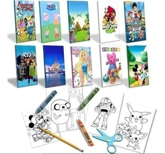 3x1 Kit Imprimible Libros Colorear + Dibujos + Actividades