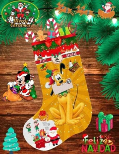 24 Plantillas Sublimación Botas Navidad - PlantillasyVectores