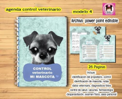 Kit Imprimible Control Veterinario Mascotas Vol.2 | Editable en internet
