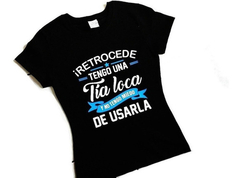 Plantillas Sublimación Vectores Poleras - Familia Loca - comprar online