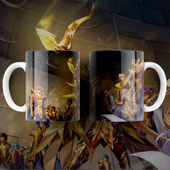 10 Plantillas Sublimación Tazas | Caballeros Del Zodiaco en internet