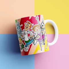 Imagen de Plantillas Sublimación Tazas Dibujos Animados Retro