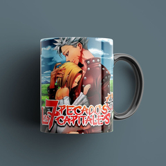 Plantillas Sublimación Tazas | 7 Pecados Capitales Vol.3