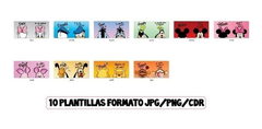 Plantillas Sublimación Tazas - Mickey Y Sus Amigos - comprar online