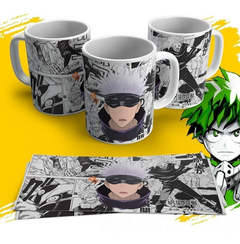 Plantillas Sublimación Tazas My Hero Academy - PlantillasyVectores