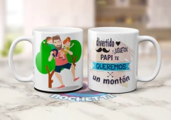 Plantillas Sublimación Tazas #5- Día Del Padre / Psd - tienda online