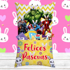 Plantillas Sublimación Cojines Bolsillo - Pascua Vol.2 en internet