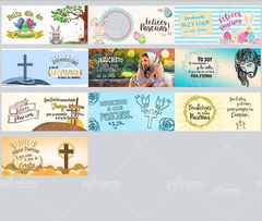 Plantillas Sublimación Tazas - Pascua De Resurrección - comprar online