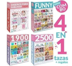 Super Combo +10000 Plantillas Pack Sublimación Tazas Vectores y Mucho Más!