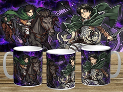 Imagen de 20 Plantillas Sublimación Tazas | Attack On Titan Vol.1