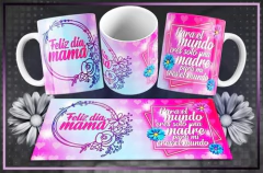 Plantillas Sublimación Tazas Día De La Madre Vol.16 - comprar online