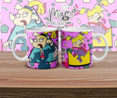 Plantillas Sublimación Tazas Retro Día De La Madre