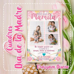 Kit Imprimible Cuadros Día De La Madre 3