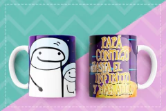 Plantillas Sublimación Tazas - Flork Día Del Padre Vol.3 - tienda online