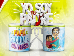 Plantillas Sublimación Tazas Día Del Padre / Yo Soy Tu Padre