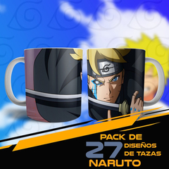 27 Plantillas Sublimación Tazas | Naruto