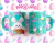 Plantillas Sublimación Tazas - Conejio De Pascua Vol.5 on internet