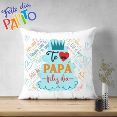 Plantillas Sublimación Cojines Padre Feliz Día Papito