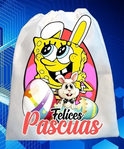 Plantillas Sublimación Multiuso Bolsitas De Pascua Vol.3