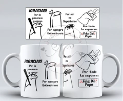 Plantillas Sublimación Tazas - Flork Día Del Padre Frases - tienda online