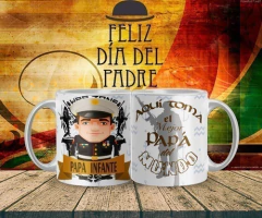 Plantillas Sublimación Tazas - Día Del Padre Profesiones #2 en internet