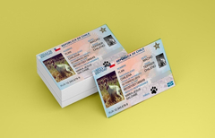 Pack Diseños Sublimación Carnet Registro Mascotas