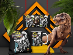 Plantillas Tazas + Cojines - Jurassic Park en internet