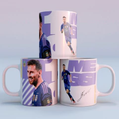 Imagen de Plantillas Tazas Messi Argentina 2022