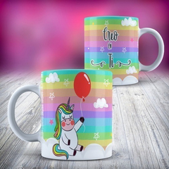 Plantilla Sublimación Tazas Unicornios | Editable Psd - tienda online