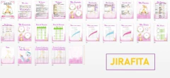 Cuaderno Pediátrico Kit Imprimible Editable | Jirafa - comprar online