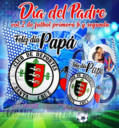 Plantillas Sublimar Padre Tazas + Cojín Fútbol Chile 1ra B