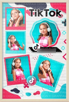 Imagen de Kit Imprimible Cuadros Día Del Niño Tik Tok | Editable Ppt