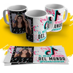 Plantillas Sublimación Tazas + Cojines Influencers - PlantillasyVectores
