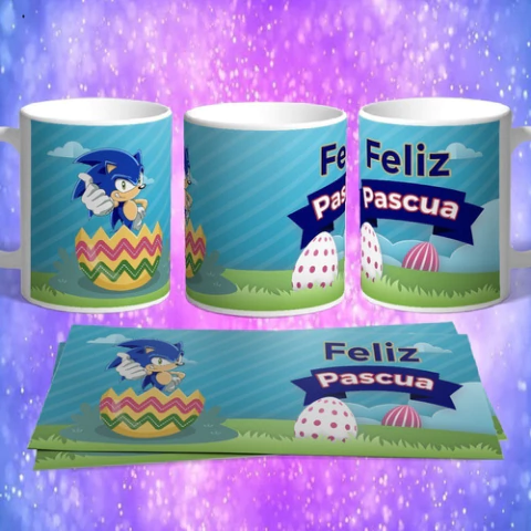 Plantillas Sublimación Tazas - Conejo De Pascua Vol.2 - comprar online