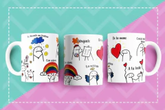 Plantillas Sublimación Tazas - Flork Canciones Y Más Vol.3