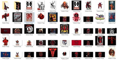 Plantillas Sublimación Vectores - Deadpool + 180 Diseños! - comprar online