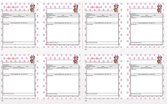 Cuaderno Pediátrico Kit Imprimible Minnie | Power Point - comprar online