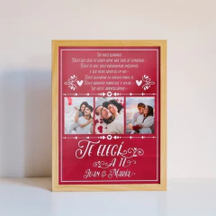 Kit Imprimible Cuadros Día Del Amor | Editables Psd - PlantillasyVectores