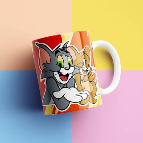 Plantillas Sublimación Tazas Dibujos Animados Retro