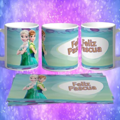 Plantillas Sublimación Tazas - Conejo De Pascua Vol.2 - PlantillasyVectores