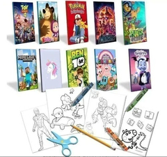 Imagen de 3x1 Kit Imprimible Libros Colorear + Dibujos + Actividades